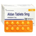 Thuốc Aldan Tablets 5mg Polfarmex điều trị tăng huyết áp (3 vỉ x 10 viên)