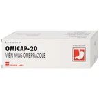 Thuốc Omicap-20 Micro điều trị loét tá tràng và dạ dày, hội chứng Zollinger – Ellison, trào ngược thực quản (10 vỉ x 10 viên)