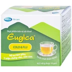 Cốm hỗ trợ làm giảm các triệu chứng cảm Eugica Cold & Flu Mega (10 gói)