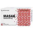 Thuốc Masak 0.25mcg DaviPharm điều trị loãng xương sau mãn kinh, do thận (6 vỉ x 10 viên)
