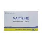 Thuốc Naftizine 200mg Shine Pharma điều trị triệu chứng đau cách hồi (3 vỉ x 10 viên)
