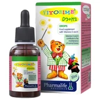 Siro hỗ trợ hấp thu canxi Fitobimbi D3 + K2 (30ml)