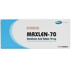 Thuốc Maxlen-70mg MEGA We care phòng và điều trị loãng xương, giảm nguy cơ gãy xương (1 vỉ x 4 viên)