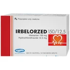 Thuốc Irbelorzed 150/12.5 Savi điều trị tăng huyết áp (3 vỉ x 10 viên)