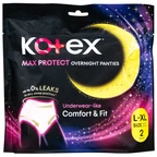Băng vệ sinh dạng quần Kotex max protect (gói 2 miếng) Size L-XL