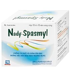 Thuốc Nady-Spasmyl chống co thắt, giảm các cơn đau đường ruột, dạ dày ( 10 vỉ 10 viên )