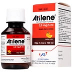 Thuốc Atilene 2.5mg/5ml An Thiên điều trị các bệnh hô hấp, viêm mũi, hắt hơi, sổ mũi (100ml)