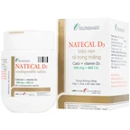 Viên nén Natecal D3 Italfarmaco điều trị và phục hồi thiếu vitamin D (60 viên)