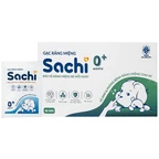 Gạc răng miệng Sachi cho bé sơ sinh (30 gói) làm sạch và bảo vệ răng miệng cho bé