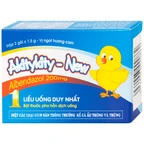 Hỗn dịch uống Akitykity-New 200mg Pharbaco vị ngọt hương cam diệt các loại giun sán, ấu trùng và trứng (2 gói x 1.5g)