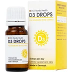 Dung dịch hỗ trợ phát triển xương, răng cho trẻ D3 Drops DAO Nordic Health (10ml)