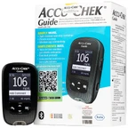 Máy đo đường huyết Accu Chek Guide hỗ trợ theo dõi, kiểm soát lượng đường trong máu