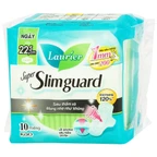 Băng vệ sinh Laurier Super Slimguard Kao siêu thấm và mỏng nhẹ (1mm - 10 miếng)