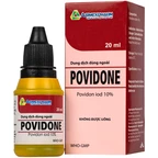 Povidone 10% Agimex 20ML sát trùng vết thương hay phẫu thuật, vết loét sâu