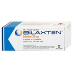 Thuốc Bilaxten 20mg Menarini điều trị viêm mũi dị ứng quanh năm hoặc theo mùa và mày đay (5 vỉ x 10 viên)