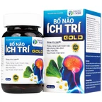 Viên uống tăng cường tuần hoàn não, giảm rối loạn tiền đình Bổ Não Ích Trí Gold (60 viên)