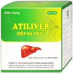 Thuốc Atiliver Diệp Hạ Châu Khang Minh hỗ trợ điều trị viêm gan, tăng men gan (10 vỉ x 10 viên)