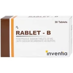 Thuốc Rablet-B Inventia điều trị loét do hội chứng trào ngược dạ dày, thực quản (3 vỉ x 10 viên)