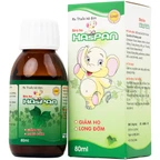 Siro ho Haspan 80ml giảm ho, long đờm, điều trị viêm đường hô hấp cấp có kèm ho