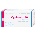 Thuốc Cyplosart 50 Remedica điều trị tăng huyết áp (3 vỉ x 10 viên)