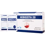 Thuốc Hebozeta 20 Hamedi điều trị ngắn hạn loét tá tràng tiến triển (30 gói)