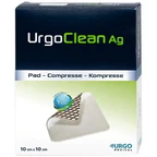 Gạc thấm hút kháng khuẩn chống dính Urgoclean AG 10x10cm (10 miếng)