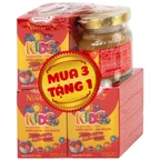 Nước Yến Sào Cao Cấp Cho Trẻ Em Nunest Kid Vị Dâu Lốc 3+1 (70ml)