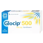 Thuốc Glocip 500 Glomed điều trị nhiễm khuẩn (3 vỉ x 10 viên)