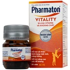 Viên uống bổ sung năng lượng Pharmaton Vitality Sanofi hỗ trợ cải thiện tình trạng mệt mỏi, căng thẳng, nâng cao sức đề kháng (30 viên)