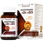 Viên uống hỗ trợ tăng cường sức khỏe nâng cao sức đề kháng Multivitamin +Zn +D3 Royal Care (60 viên)