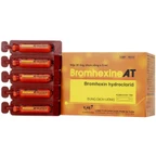 Dung dịch uống Bromhexine AT 4mg/5ml loãng đờm trong nhiễm khuẩn đường hô hấp (30 ống x 5ml)