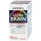 Viên uống bổ não, tốt cho mắt và tim mạch Ultra Brain Lab Well (60 viên)