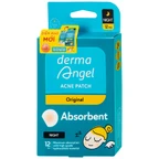 Miếng dán mụn ban đêm Derma Angel (12 miếng) hút mụn, làm lành vết thương sau mụn 