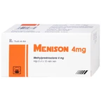 Thuốc Menison 4mg Pymepharco điều trị các bệnh liên quan đến viêm, dị ứng, miễn dịch (5 vỉ x 10 viên)