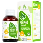Siro hỗ giúp giảm ho, giảm đờm, giảm đau họng Bổ Phế Lábebé (120ml)