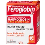 Viên uống hỗ trợ tăng khả năng tạo máu Vitabiotics Feroglobin B12 (30 viên)