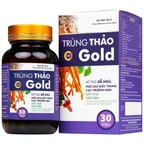 Viên uống hỗ trợ dễ ngủ, ngủ sâu giấc, tăng cường sức khỏe Trùng Thảo Gold (30 viên)
