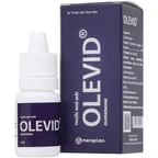 Thuốc nhỏ mắt Olevid Olopatadine 5ml Merap điều trị triệu chứng ngứa mắt của bệnh viêm kết mạc dị ứng