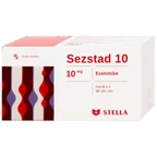 Thuốc Sezstad 10 Stella điều trị tăng cholesterol máu nguyên phát (6 vỉ x 10 viên)