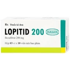 Thuốc Lopitid 200 Hasan điều trị tăng triglycerid máu nặng (3 vỉ x 10 viên)