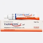 Thuốc bôi ngoài da Tazoretin - C Gel 15g Medisun điều trị tại chỗ mụn trứng cá