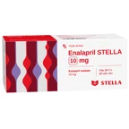 Thuốc Enalapril 10mg Stella điều trị tăng huyết áp, suy tim sung huyết (10 vỉ x 10 viên)