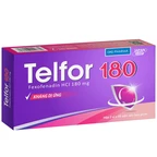 Thuốc Telfor 180 DHG điều trị triệu chứng của bệnh mày đay (2 vỉ x 10 viên)