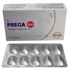 Thuốc Prega 100 Hetero điều trị bệnh đau dây thần kinh ngoại biên (3 vỉ x 10 viên) 