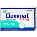 Thuốc Claminat 625mg Imexpharm điều trị nhiễm trùng (2 vỉ x 7 viên)