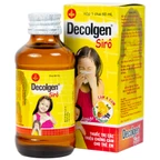 Siro Decolgen Untied điều trị các triệu chứng cảm thông thường, viêm mũi dị ứng (60ml)