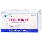 Thuốc tránh thai khẩn cấp Cerciorat 1.5mg Exeltis (1 viên)