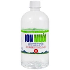 Nước súc miệng Ion muối Fujiwa 680ml hỗ trợ ngăn chặn vi khuẩn, giảm viêm họng