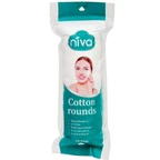 Bông tẩy trang Niva Cotton rounds mềm mại, không xổ lông , thấm hút (100 miếng)