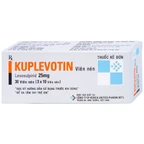 Viên nén Kuplevotin 25mg Korea United điều trị rối loạn tiêu hóa, trướng bụng (3 vỉ x 10 viên) 